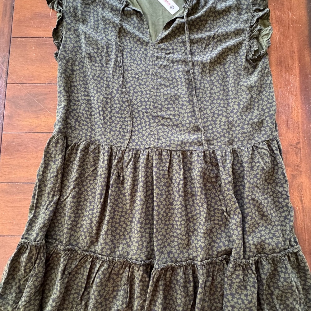 Sundry Clover Dress XL NWT